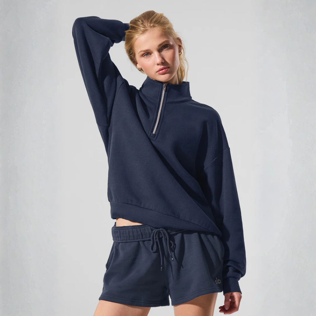 Accolade 1/4 Zip Pullover Navy