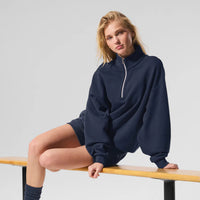 Accolade 1/4 Zip Pullover Navy