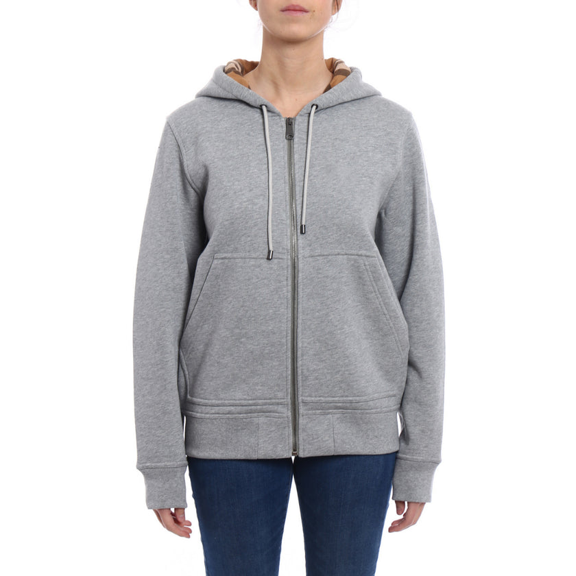 Embroidered EKD Hoodie "pale grey"